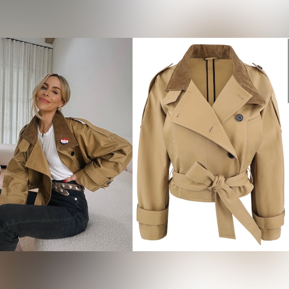 Citizens of Humanity Kiernan Cropped Barn Jacket L NWT